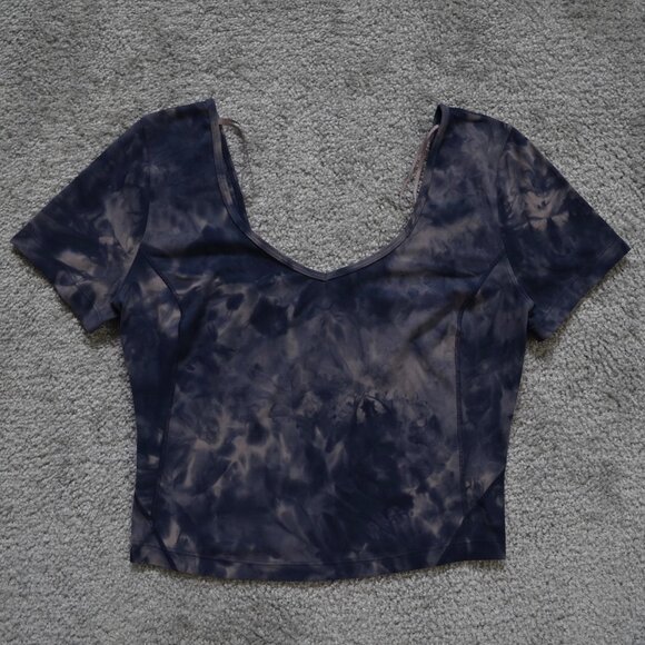 Lululemon Align Cropped Tee size 6 *EUC - Picture 3 of 6
